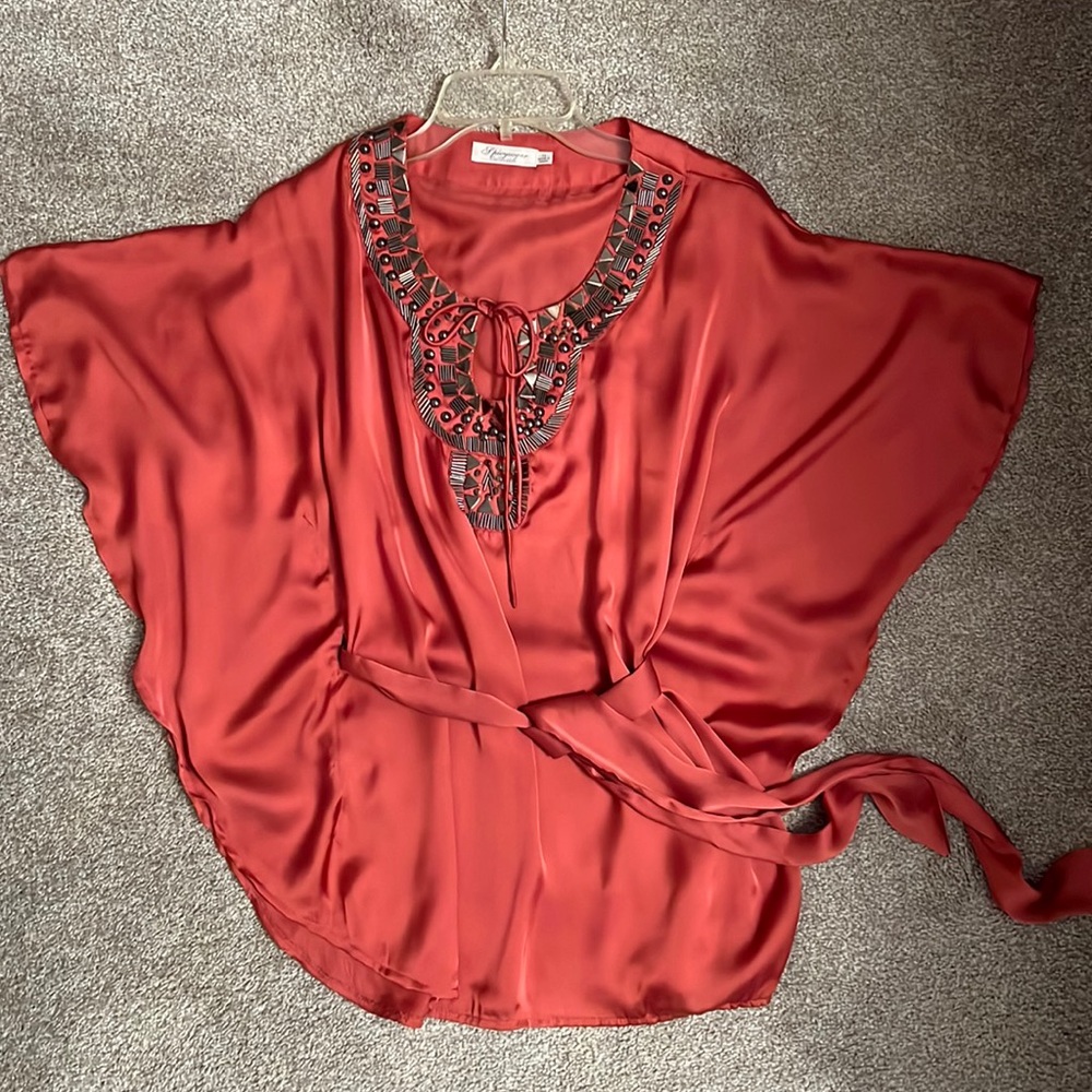 Spicysugar embellished blouse size 14